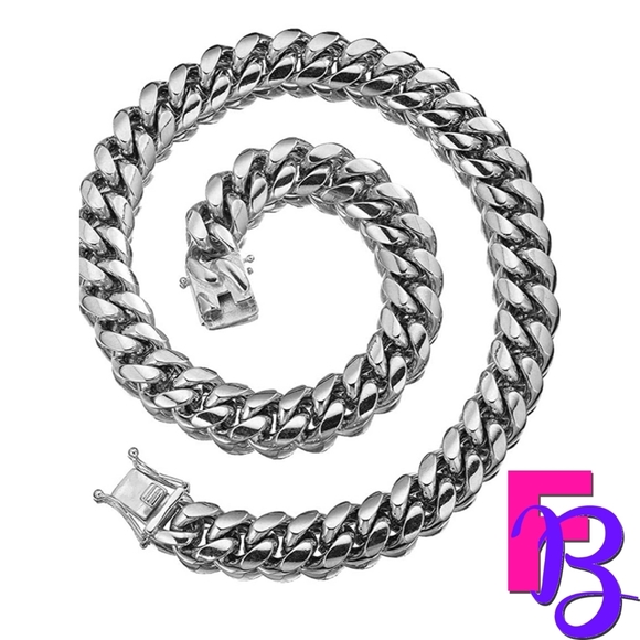 *NEW!* 15MM Heavy Miami Cuban Chain - Picture 3 of 13
